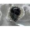 925 Sterling Silver Jasper Ring Size 8