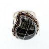 925 Sterling Silver Jasper Ring Size 8