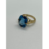 10K YELLOW GOLD RING  TOPAZ  SIZE 5