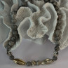 Elegant Design 925 Sterling Silver Jasper Necklace Length 18.5