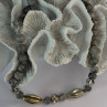 Elegant Design 925 Sterling Silver Jasper Necklace Length 18.5
