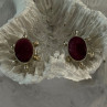 925 Sterling Silver Turtle Agate Earrings Length 0.50 Inch