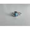 Vintage 925 Sterling Silver Larimar Ring Size 6.5