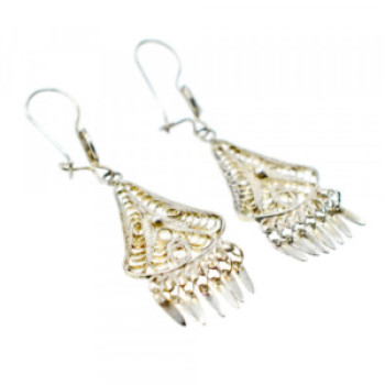 Vintage 925 Sterling Silver Earrings