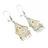 Vintage 925 Sterling Silver Earrings