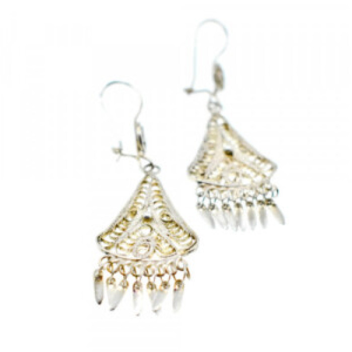 Vintage 925 Sterling Silver Earrings