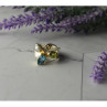 925 Sterling Silver Blue Spinel, Pearl & Peridot Ring Size 5.5