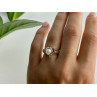 925 Sterling Silver Pearl Ring Size 6.5