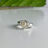 925 Sterling Silver Pearl Ring Size 6.5