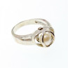 925 Sterling Silver Pearl Ring Size 6.5