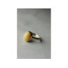 925 Sterling Silver Amber Ring Size 8.5