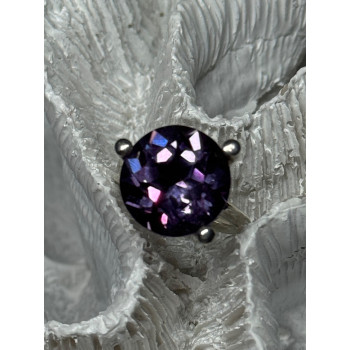 925 STERLING SILVER SAPPHIRE 10 Ct RING SIZE 4.5