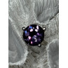 925 STERLING SILVER SAPPHIRE 10 Ct RING SIZE 4.5