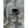 925 STERLING SILVER SAPPHIRE 10 Ct RING SIZE 4.5