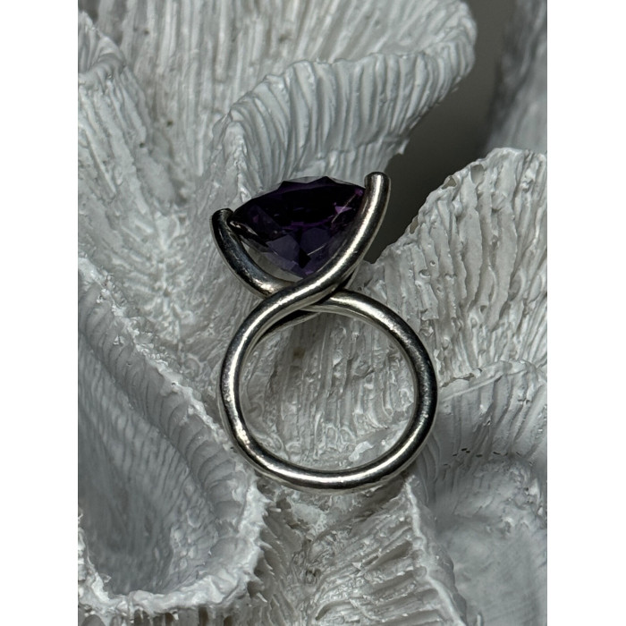 925 STERLING SILVER SAPPHIRE 10 Ct RING SIZE 4.5