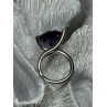 925 STERLING SILVER SAPPHIRE 10 Ct RING SIZE 4.5