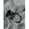 925 STERLING SILVER SAPPHIRE 10 Ct RING SIZE 4.5