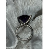 925 STERLING SILVER SAPPHIRE 10 Ct RING SIZE 4.5