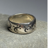 925 Sterling Silver Lizard Ring Size 7
