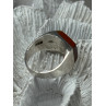 925 Sterling Silver Agate Ring Size 7