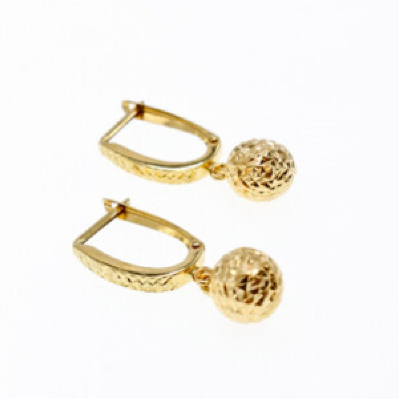 14K Yellow Gold Earrings