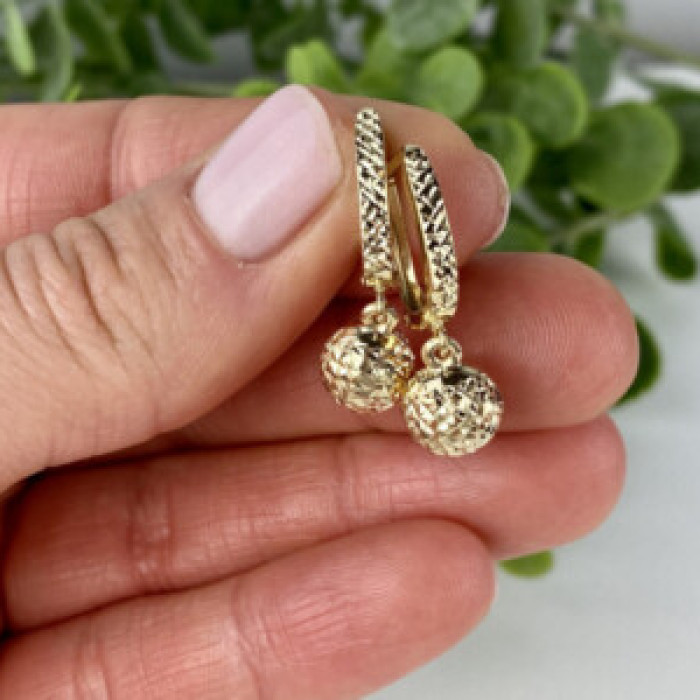 14K Yellow Gold Earrings