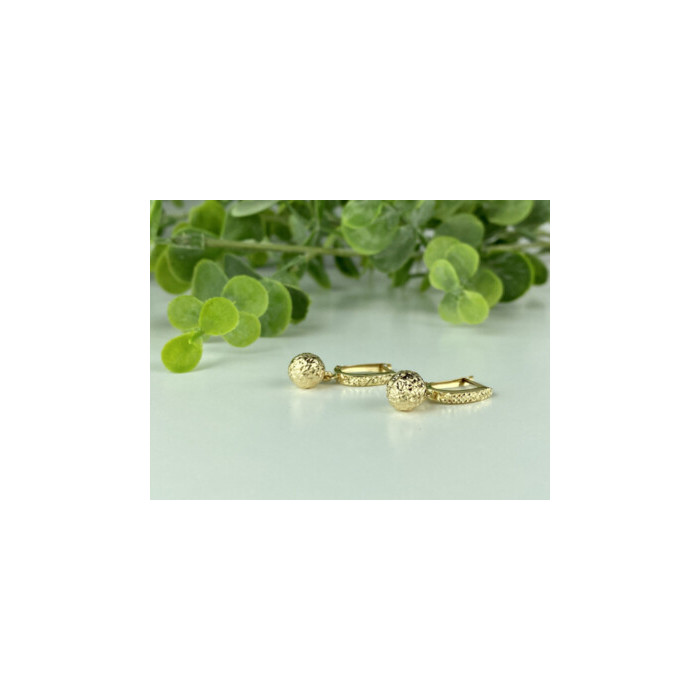 14K YELLOW GOLD  EARRINGS