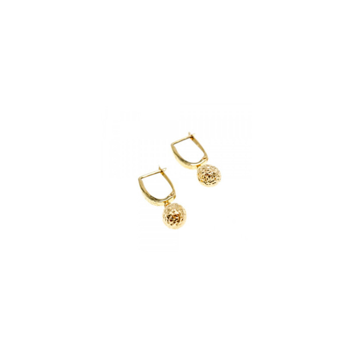 14K YELLOW GOLD  EARRINGS