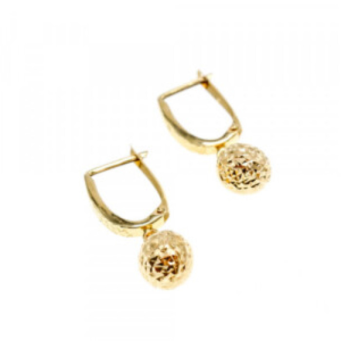 14K Yellow Gold Earrings