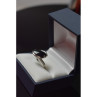 925 Sterling Silver Black Nephrite Ring Size 7.25