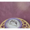 925 Sterling Silver CZ Band Ring Size 9.75