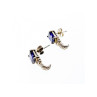 Avon 925 Sterling Silver Iolite Stud Earrings