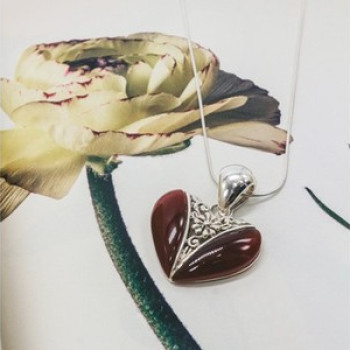 925 Sterling Silver Agate 