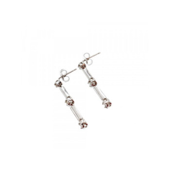 10K WHITE GOLD DIAMONDS STUD EARRINGS