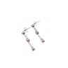 10K WHITE GOLD DIAMONDS STUD EARRINGS