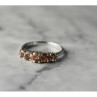 925 Sterling Silver Hessonite Ring Size 8