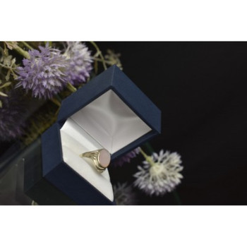 925 Sterling Silver Mother Of Pearl Ring Size 6.5