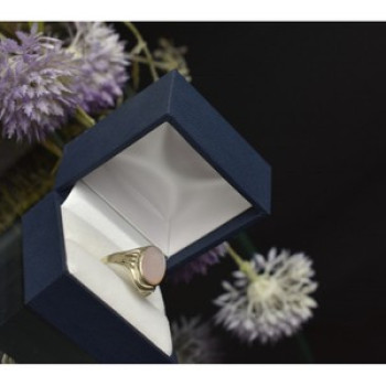 925 Sterling Silver Mother Of Pearl Ring Size 6.5