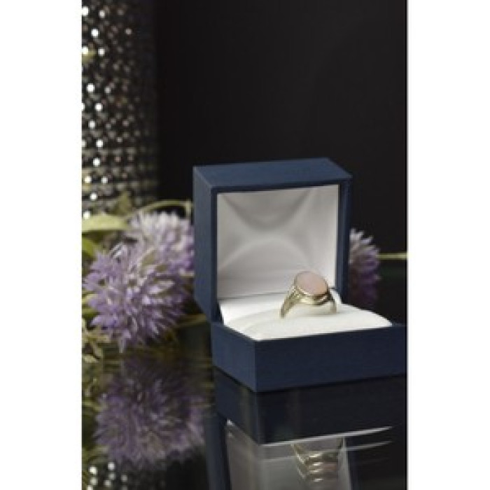 925 Sterling Silver Mother Of Pearl Ring Size 6.5
