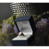 925 Sterling Silver Mother Of Pearl Ring Size 6.5