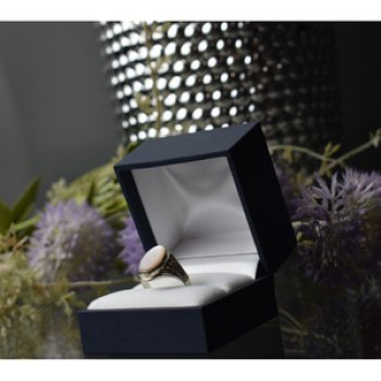 925 Sterling Silver Mother Of Pearl Ring Size 6.5
