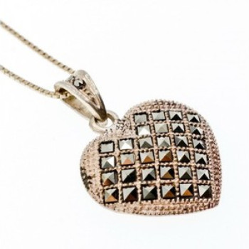 925 Sterling Silver Marcasites 