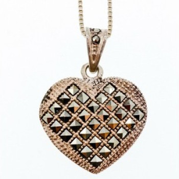 925 Sterling Silver Marcasites 