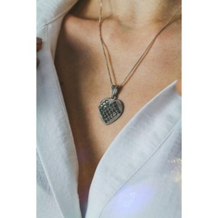 925 Sterling Silver Marcasites 