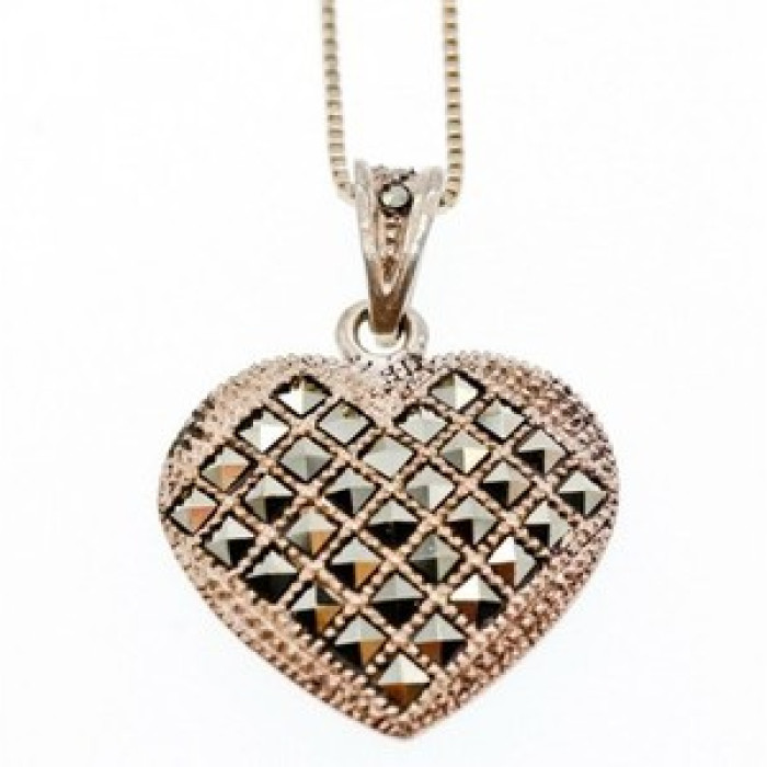 925 Sterling Silver Marcasites 