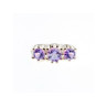 925 Sterling Ring Amethyst Ring Size 8.5
