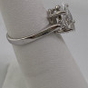 925 Sterling Silver CZ Ring Size 5