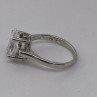 925 Sterling Silver CZ Ring Size 5