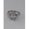 925 Sterling Silver CZ Ring Size 5