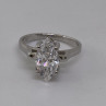 925 Sterling Silver CZ Ring Size 5